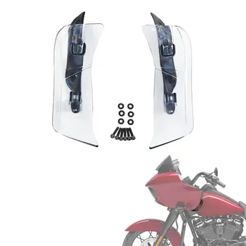 Motociklo Priekinis Stiklas Oro Deflektorius Lauktuvės Akcentais Harley Road Glide 2015-2022