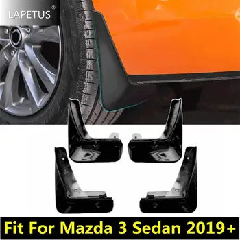 Priekiniai Galiniai Varantys Purvo Atvartais Splash Apsaugai Purvasargių Sparnas Raketos Apsaugoti Dangtelio Komplektas Mazda 3 Sedanas 2019 M. - 2023 Automobilių Reikmenys