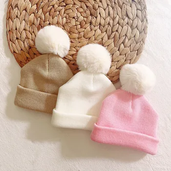 Kūdikių Medvilnės Mazgas Kepurės Naujagimių Fotografijos Praps Bžūp Priedai Star Modelis Minkštas Kūdikių Berniukas Ir Mergaičių Knits Skrybėlės