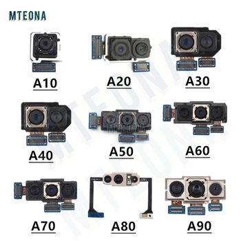 Originalus Atgal Big Pagrindinė Kamera Ir Galiniai Mažos Vaizdo Kameros Modulis Flex Kabelis Samsung Galaxy A50 A30 A40 A60 A70 A80 A90 A10 A20