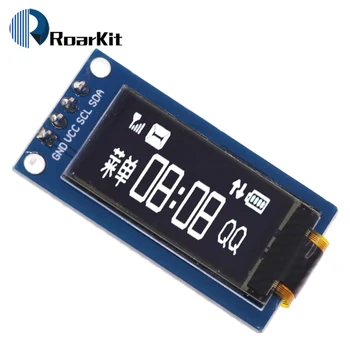 0.96 colių OLED Ekranas 4PIN 64×128 LCD modulis SSD1107 LCD 0.96 