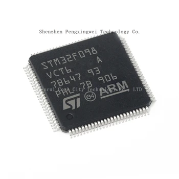 STM STM32 STM32F STM32F098 VCT6 STM32F098VCT6 Sandėlyje ir 100% Originalus Naujas LQFP-100 Mikrovaldiklis (MCU/MPU/SOC) CPU