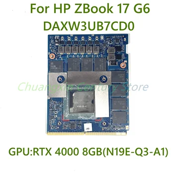 GPU: RTX4000 8GB N19E-Q3-A1 Vaizdo Grafikos Kortelės DAXW3UB7CD0 HP ZBook 17 G6 Laptop Plokštės Nemokamas Pristatymas