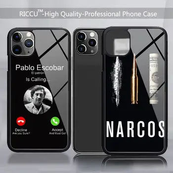 Narcos TV Serialas Pablo Escobar Telefono dėklas Guminis iPhone 12 11Pro Max XS 8 7 6 6S Plus X SE 2020 XR 12Mini Apima