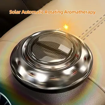 Automobilių Aromaterapija Ilgalaikis Saulės Energijos Eco-friendly Kvapo Neutralizavimo Pasukimo Saulės Energijos Automobilio Oro Gaiviklis Van