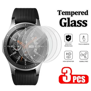 3pcs Grūdintas Stiklas Kino Protector for Samsung Galaxy Smart Žiūrėti 42mm/46mm Anti-Scratch Plėvele Smart Watch Priedai Raštas