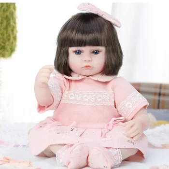 42CM Reborn Baby Doll, Miega Kartu Tikroviška Lėlė, Minkšta Vaikiška Reborn Lėles Mergaitėms Gimtadienio dovana, Dovanos Vaikams, Žaislai