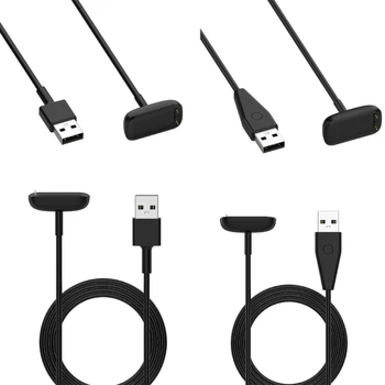 Magnetinio Žiūrėti USB Greito Įkrovimo Kabelį, Duomenų Laidas Stotis Power Adapter Dokas Laikiklis Tinka FitbitCharge 6