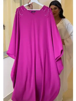 Afrikos Suknelės Moterims Musulmonų Mados Abayas Boubou Skraiste Dashiki Tradicinių Afrikos Drabužius Ankara Komplektus Vakare Gown