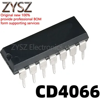1PCS CD4066 CD4066BE in-line DIP14 keturių krypčių analog switch lustas