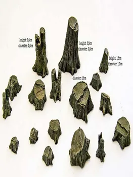 Unassambled 1/35 senovės Medžių Kamienai Rinkinys (apima 18 ) Dervos pav miniatiūriniai modelis rinkiniai Unpainted