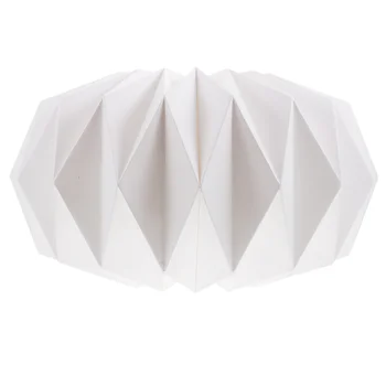 Modernus minimalistinis origami Umbra Dangtis Popieriaus Lempos Plisuotos Kabinti Origami Paprastas Stilius Šviesos Aksesuaras Apdaila