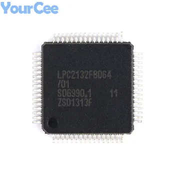 LPC2132 LPC2132FBD LPC2132FBD64/01,15 LQFP-64 ARM7 16/32 bitų Mikrovaldiklis-MCU IC Mikroschemoje