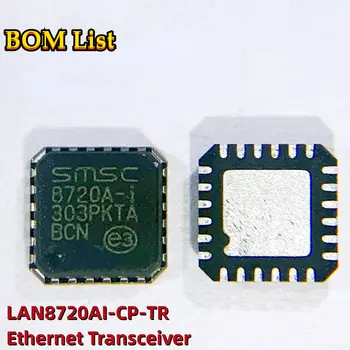 Originalus LAN8720 LAN8720AI LAN8720AI-CP-TR Ethernet Transiveris IC RMII QFN-24