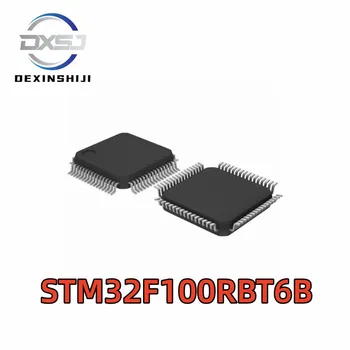 10vnt Naujas originalus STM32F100RBT6B LQFP-64 ARM Cortex-M3 32-bitų mikrovaldiklių