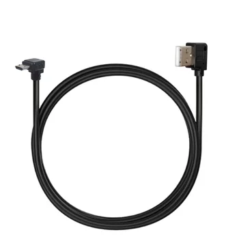 100VNT Micro USB duomenų pakrovimo kabelis, jungtis prijungti USB kištukas, viršuje, apačioje, kairėje ir dešinėje, 90 laipsnių kampu tinka tablečių