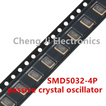 10VNT 5032 Pasyvus SMD-4P Kvarco Kristalų laikrodžių Osciliatoriai, 5.0*3.2 mm 18.42 MHz 24MHz 25MHz 26MHz 27MHz 27.12 MHz 30MHz 32MHz 36MHz 40MHz