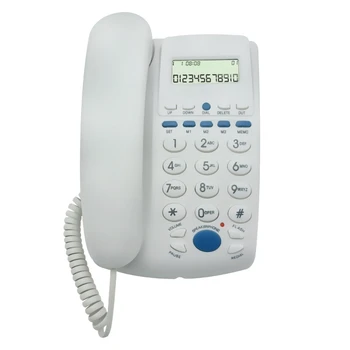 Corded Fiksuotojo ryšio Telefono Stalas Namas Telefonus su Dideliais Mygtukai Telefono Namų P9JB