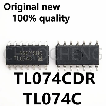 (10-20pce)100% Naujas originalus TL074CDR TL074C SOP-14 Lustų rinkinys
