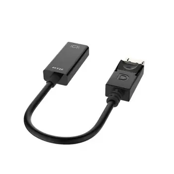 HDMI-suderinama perkėlimo kabelis, DisplayPort mažų apvalkalo DP HDMI-suderinama vaizdo perdavimo kabelis 4K 60Hz