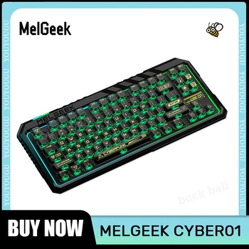MelGeek Cyber01 Magnetinio Jungiklio Žaidimų Klaviatūra, Mechaninė, Klaviatūrų Laidinio Hot Swap RGB Suderinama MelGeek Avilio Žaidimų Klaviatūros