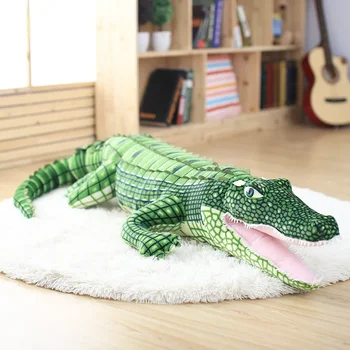 Kawaii Ceative Pagalvę Vaikams, Dovana, Mielas, Didelis Modeliavimas Krokodilas Lėlės iškamša Realiame Gyvenime Aligatorius Pliušinis Žaislas