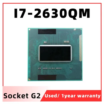 Core I7-2630QM PROCESORIUS nešiojamojo kompiuterio Procesorius 6M Cache, 2.0 GHz Nešiojamas Socket G2 (rPGA988B) paramos PM65 HM65 lustų rinkinys