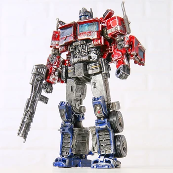 BMB H6001-4 18cm Transformacijos Žaislai Optimus SS38 Autobots Deformacijos Robotas Lydinio Anime Veiksmų Skaičius, Modelis Mūšio Žalos Dovana