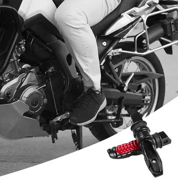 Motociklo Pėdos Poilsio 8MM Skyle Motociklų Galinių Keleivių kojoms Vinys Pedalai 2vnt Kojoms Motociklą Pedalai Pakeitimo Aliuminio